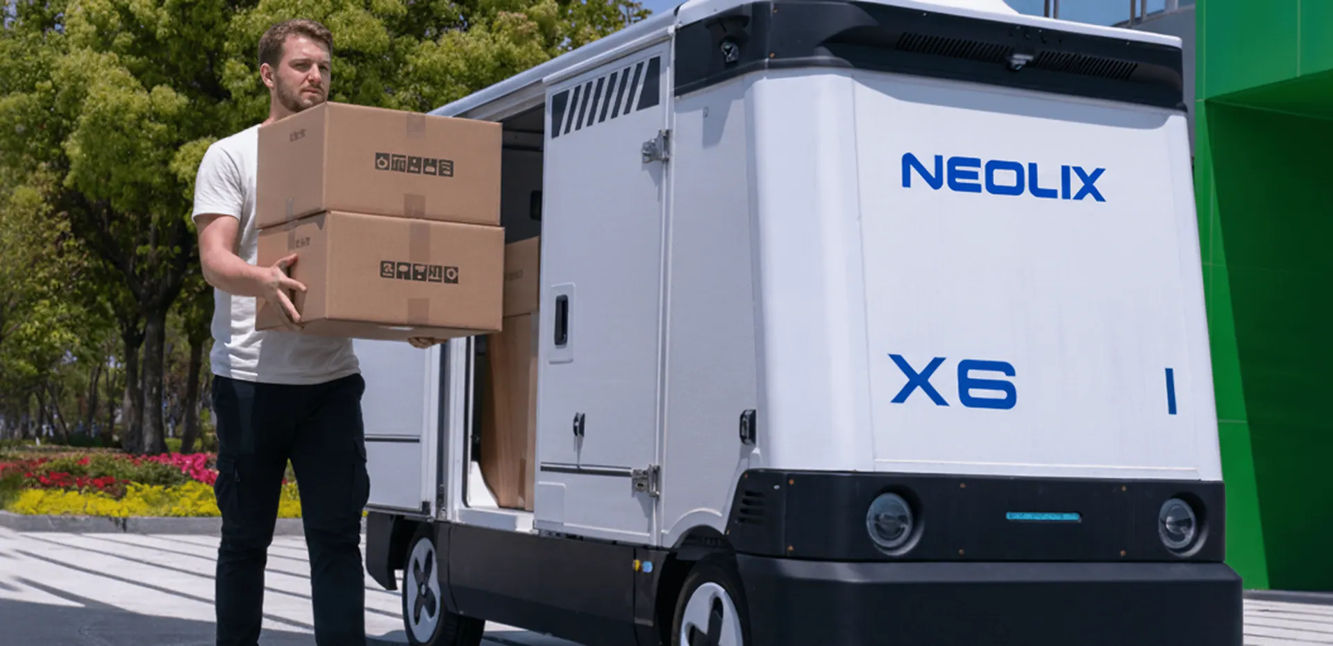 Neolix autonomous delivery vehicle