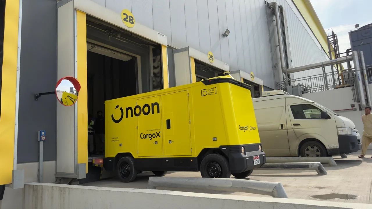 noon, UAE | AutoGo × Noon autonomous delivery